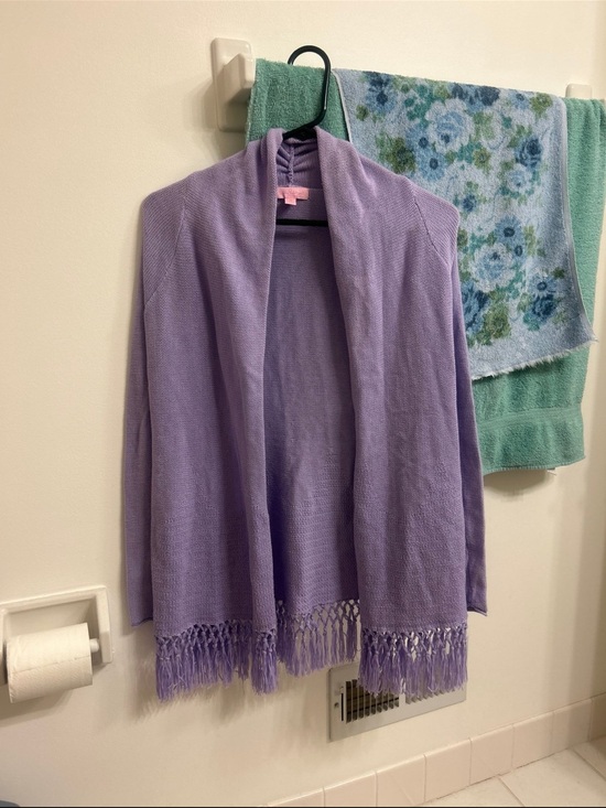 Lilly Pulitzer Sweaters - Lilly Pulitzer Fringe Sweater Cardigan